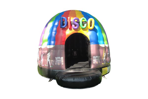 Inflatable dance dome with music and lights