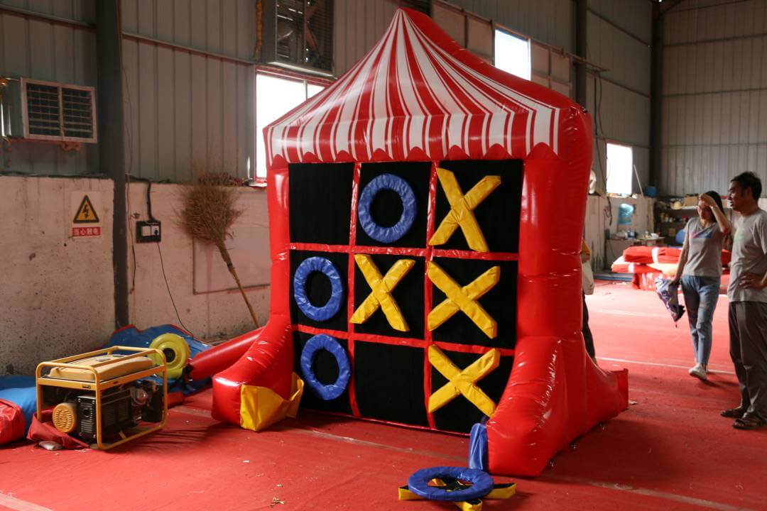 Inflatable Tic-Tac-Toe and Connect Four