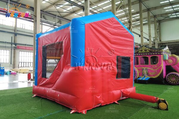 Large 5-in-1 bouncy castle with slide