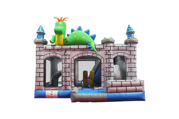 Large dinosaur inflatable bouncer