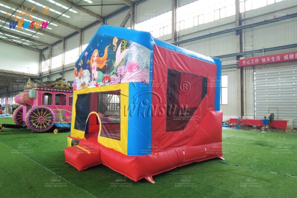 inflatable combo bouncy castle for kids