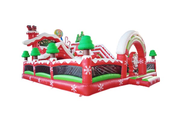 Customizable Christmas inflatable park