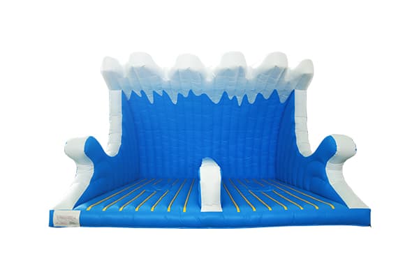 Wave-Themed Safety Inflatable Mat