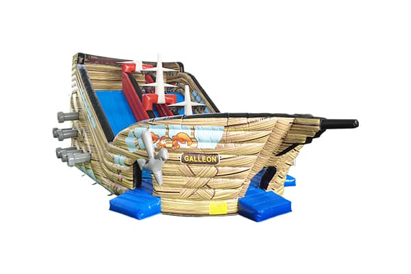 pirate inflatable dry slide manufacturer