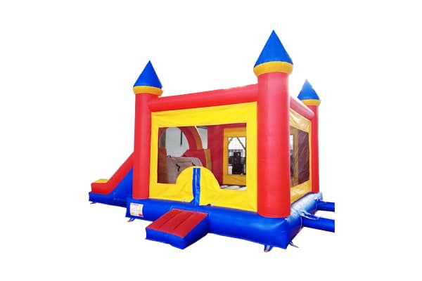 Commercial inflatable slide bounce house