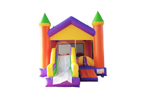 Dual-stitched seams moonwalk slide 13ft height