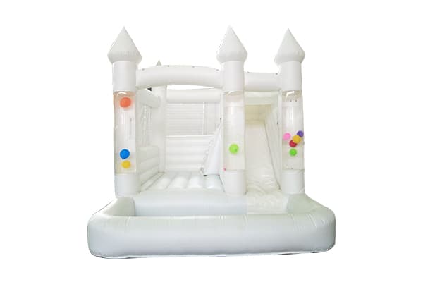 White Wedding Bounce House