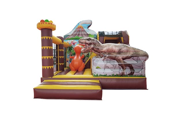 dinosaur adventure inflatable bouncer slide