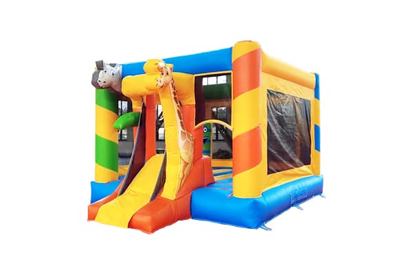 inflatable slide combo animal characters