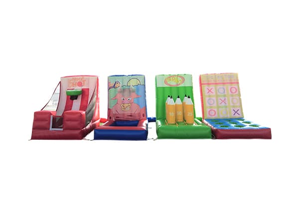 4-in-1 inflatable event games