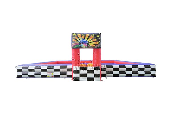 Bumper car inflatable arena commercial