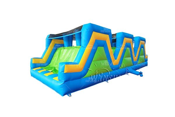 Commercial Grade Triple Lane Inflatable Obstacle Course