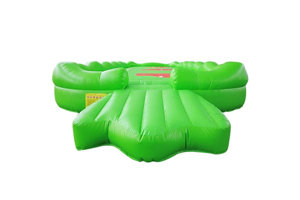 Extra-large inflatable strawberry platform