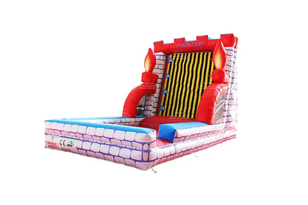 Giant inflatable Velcro wall
