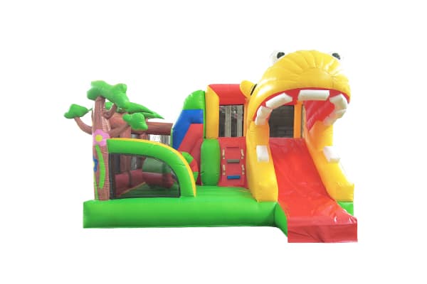 Hippo Theme Inflatable Combo Playground