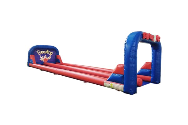 Large commercial inflatable bowling alley 35x10x8ft