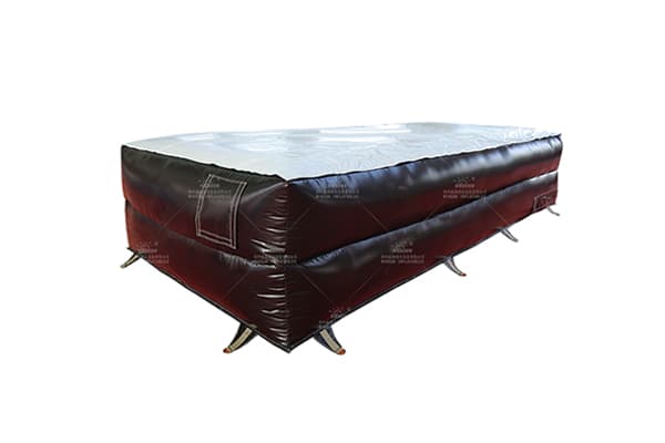 inflatable airbag for equipment protection