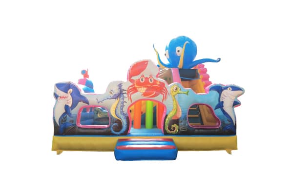 Ocean World inflatable playground 5x6m commercial grade
