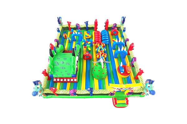 WINSUN Dragon-Themed Inflatable Playground Commercial Grade