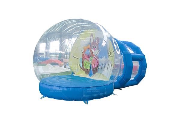 custom inflatable snow globe for Christmas market