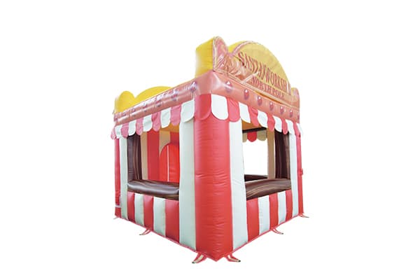 Heavy-duty PVC inflatable carnival concession stand
