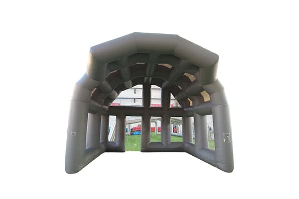 Inflatable Stage Cover with Transparent Walls