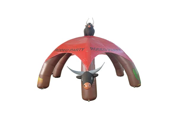 Rodeo theme inflatable party tent