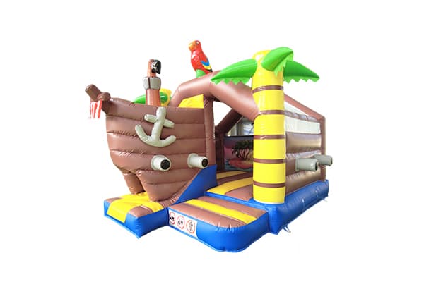 WINSUN Pirate Ship Inflatable Combo