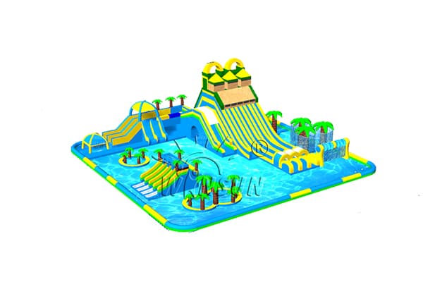 commercial inflatable water island WINSUN