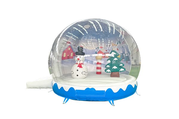 Giant Inflatable Snow Globe 13ft with Snowman