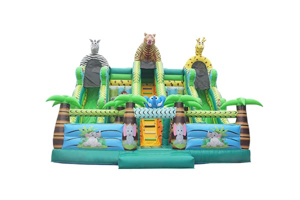 Jungle Safari Inflatable Playground