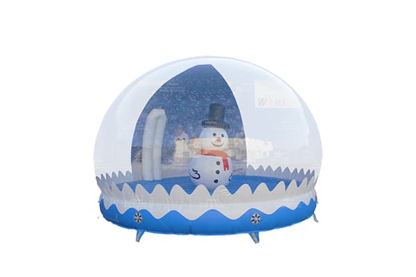 WINSUN inflatable snow globe with snowman