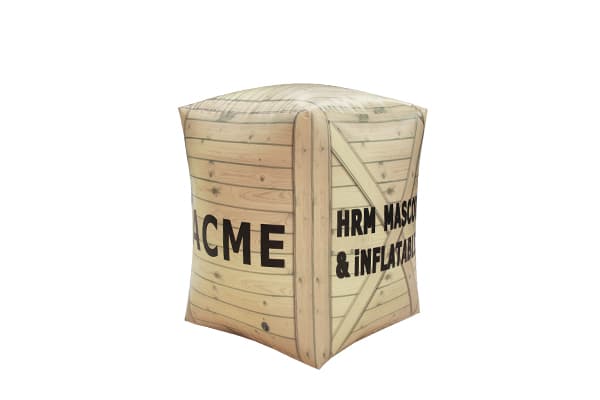 WINSUN wooden crate inflatable bunker 4x4x5ft tactical