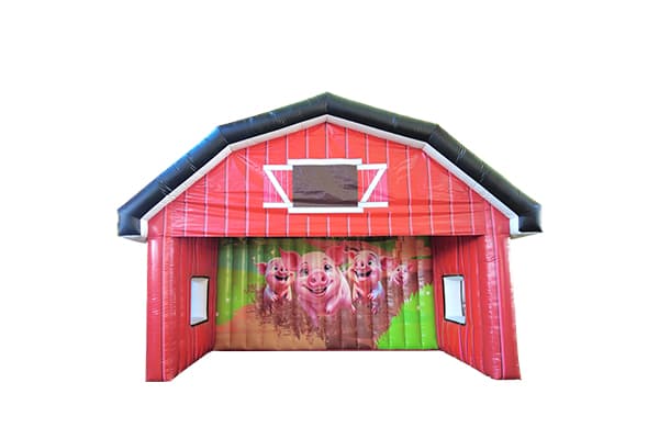 Waterproof PVC Inflatable Tent for Pig Races and Animal Themes