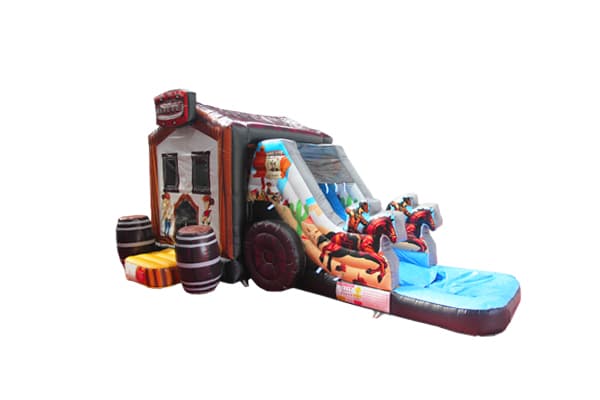 Commercial Grade Inflatable Bounce House with Slide 26x15x12 ft