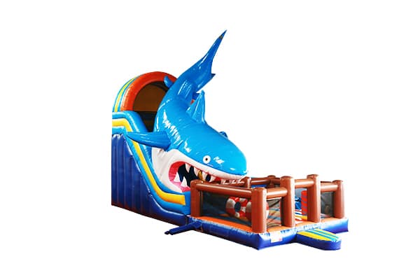 Inflatable Shark Combo slide