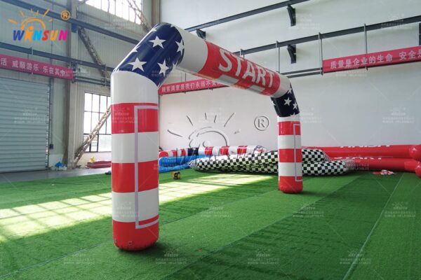 B2B American theme airtight finish line arch manufacturer