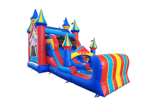 B2B carnival bounce house with slide bulk orders