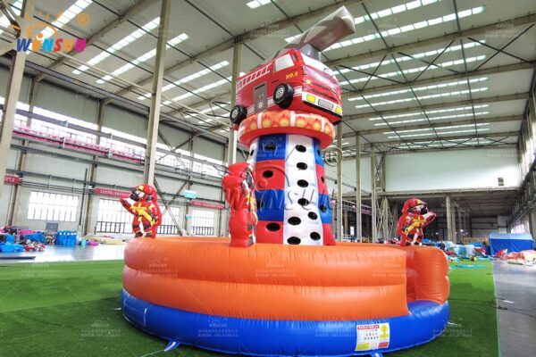 B2B fireman climbing tower for amusement parks
