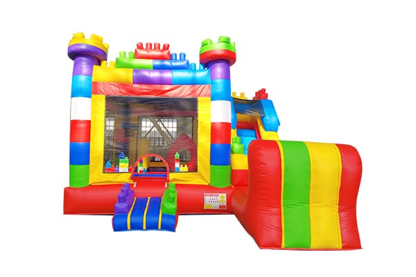Custom logo inflatable Lego combo for events