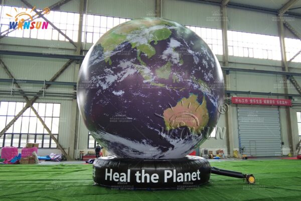 Educational inflatable Earth globe for schools