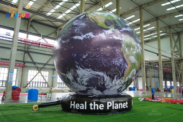 Factory-direct giant inflatable Earth globe supplier