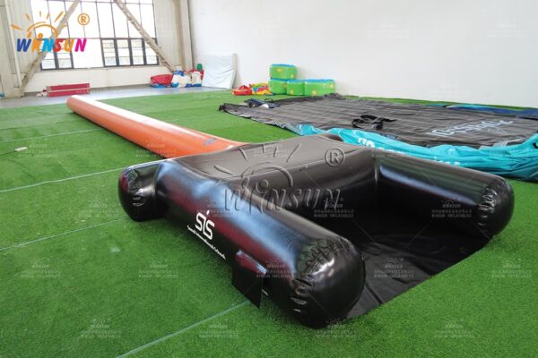 Floating aqua beam for obstacle course races
