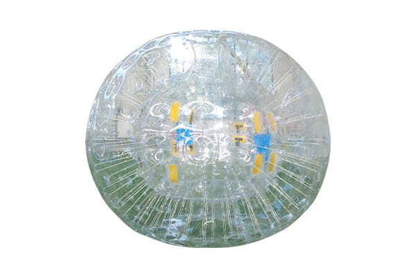 Inflatable zorb ball with air pump included