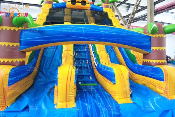 OEM sun theme inflatable water slides for water parks