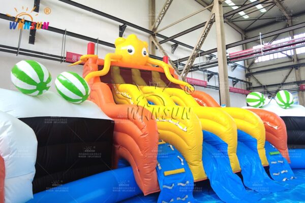 Octopus water slide rental for birthday parties and events