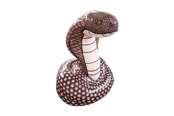 Outdoor event decor giant cobra inflatable