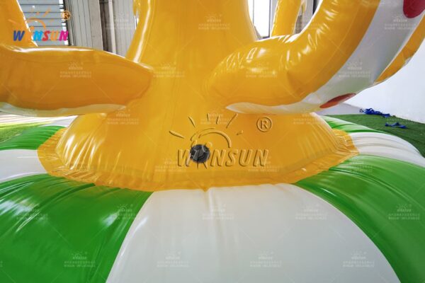 Wholesale electric rotating octopus inflatable amusement ride