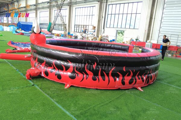 Wholesale inflatable rodeo bull for amusement parks