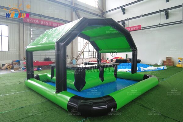 Wholesale inflatable swim-up bar for resorts and hotels